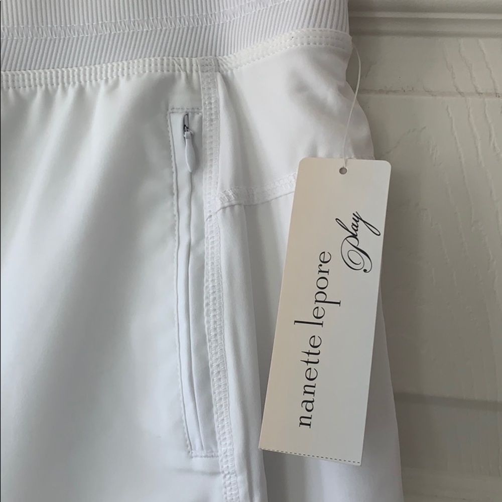Nanette Lepore Play white sports skort - Picture 2 of 8